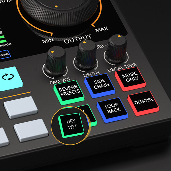 Interfaz de audio y tarjeta de sonido Maonocaster AME2_05