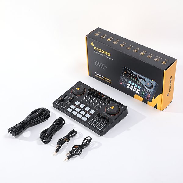 Interfaz de audio y tarjeta de sonido Maonocaster AME2_12