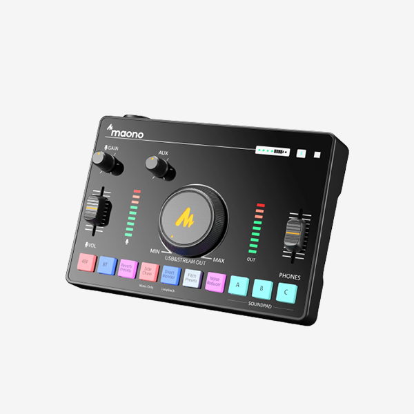 MAONOCASTER AMC2 NEO Mezclador de audio de transmisión de una sola parada