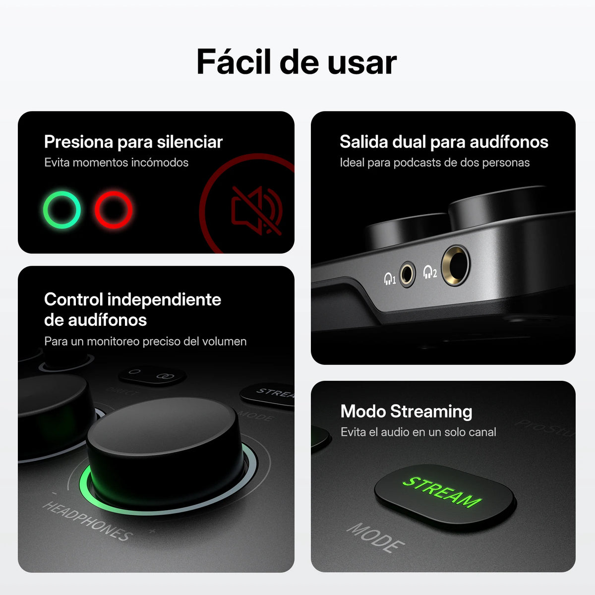 MAONO P2 Interfaz de Audio
