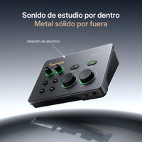 MAONO P2 Interfaz de Audio