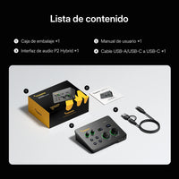 MAONO P2 Interfaz de Audio