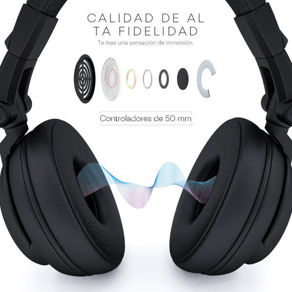 MAONO MH601 Auriculares de monitorización de estudio