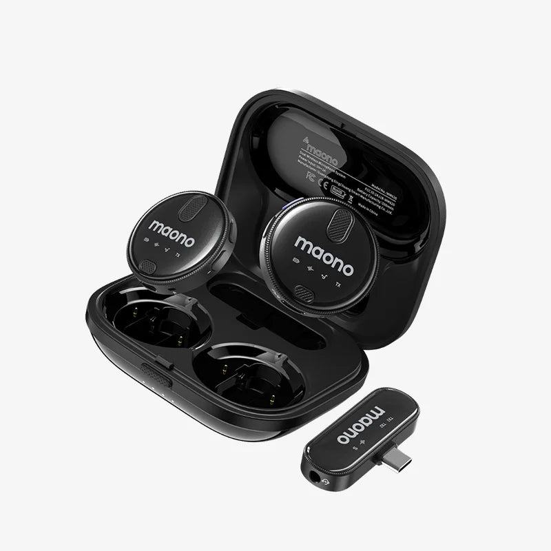 Maono WM620 Micrófono inalámbrico de solapa