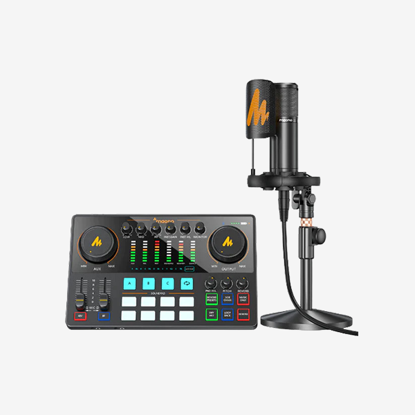 Interfaz de audio y tarjeta de sonido Maonocaster AME2