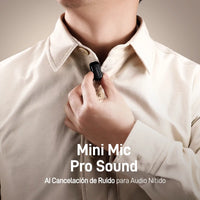 Micrófono de solapa inalámbrico Wave T1 MINI