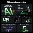 Micrófono de solapa inalámbrico Wave T1 MINI