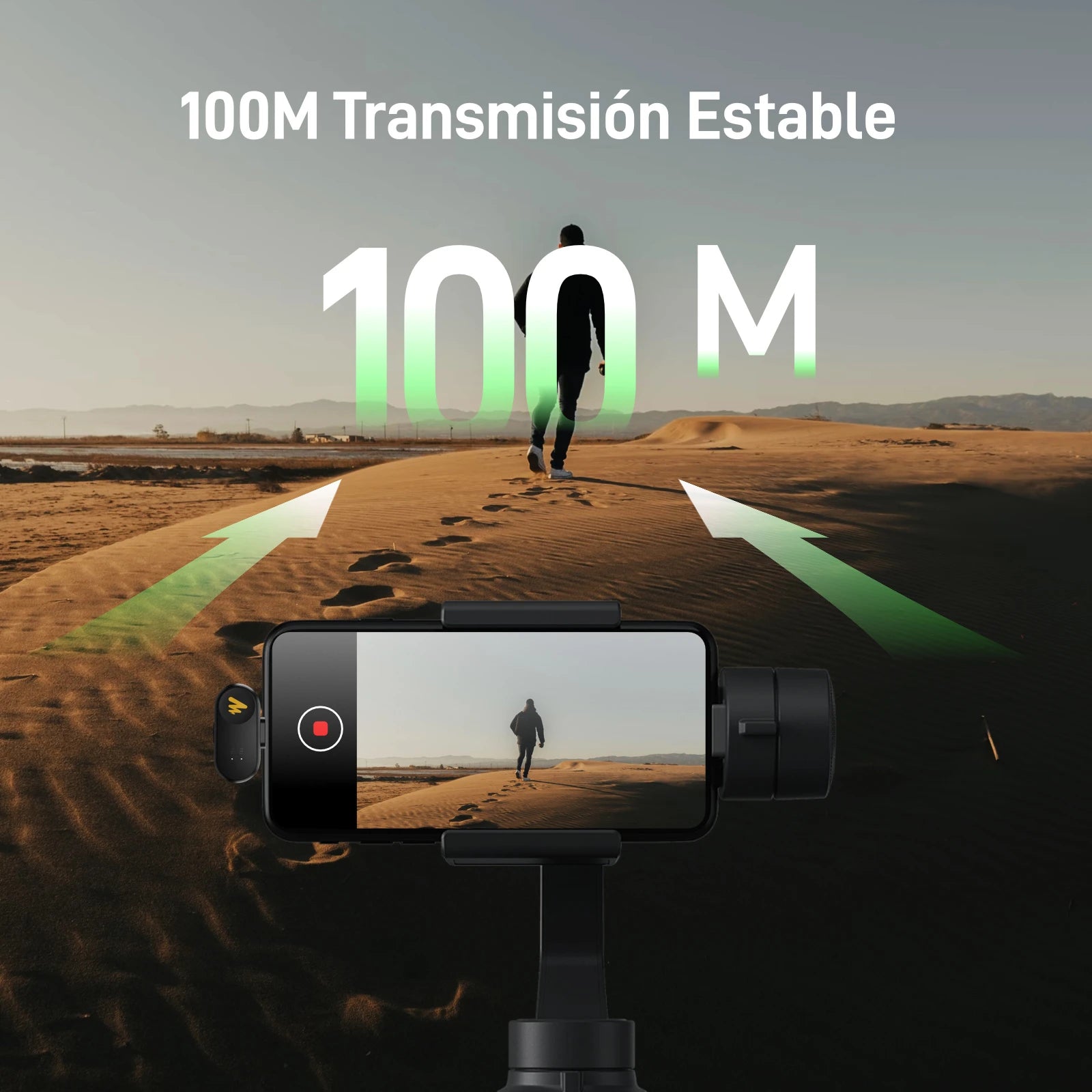 Micrófono de solapa inalámbrico Wave T1 MINI