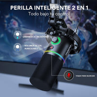 Micrófono dinámico MAONO PD200X USB/XLR_600 × 600-01