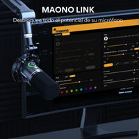 Micrófono dinámico MAONO PD400X USB/XLR_1600 × 1600-01