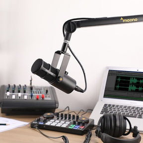 Micrófono dinámico para podcasting MAONO PD400X USB/XLR_16