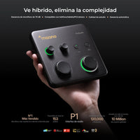 MAONO P1 híbrida USB Interfaz audio