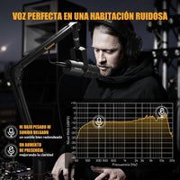 Micrófono dinámico para podcasting MAONO PD400X USB/XLR_ 600 × 600-04