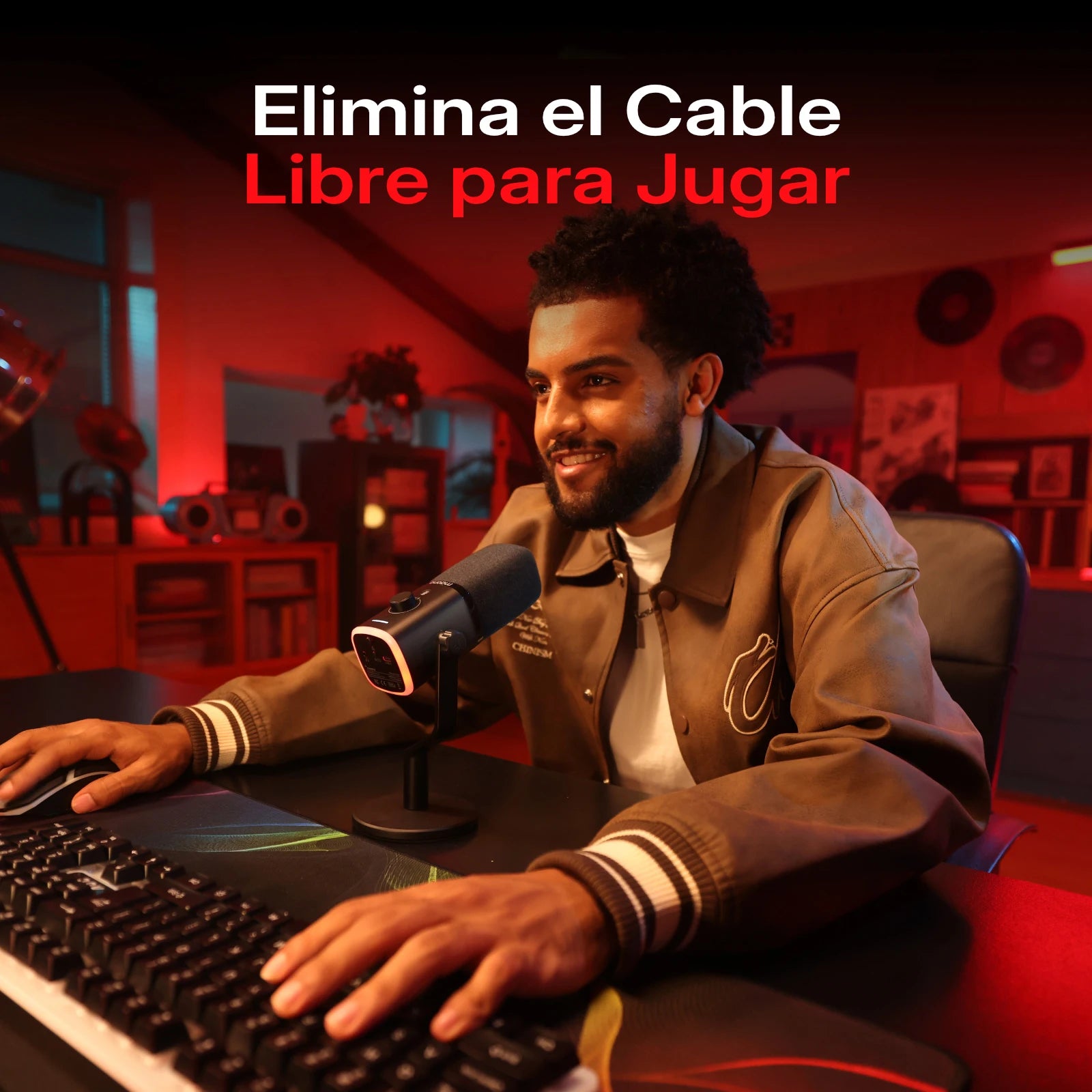 Nuevo lanzamiento | PD100W: Micrófono dinámico inalámbrico y USB