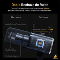 Micrófono dinámico PD100X RGB XLR/USB