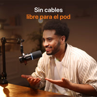 Nuevo lanzamiento | PD200W: Micrófono hybrid para podcasting